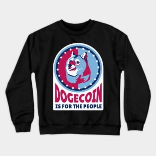 Dogecoin DOGE Meme Coin Crewneck Sweatshirt